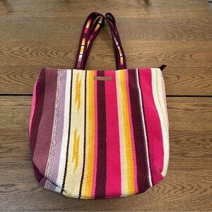 Billabong Boho Indie Colorful Tote Bag